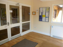 Entrance Lobby showing Intruder Alarm Panel on the right