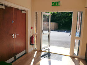 West Lobby towards the Car Park